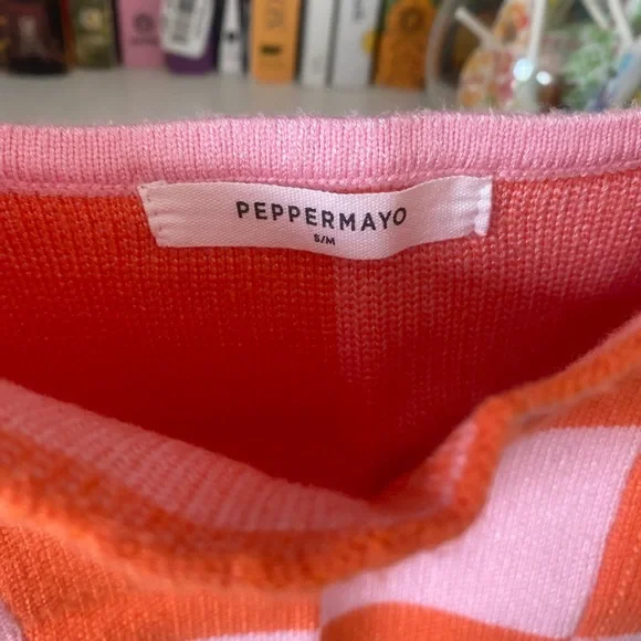 Peppermayo Checkered Knit Tank Top - Picture 4 of 5